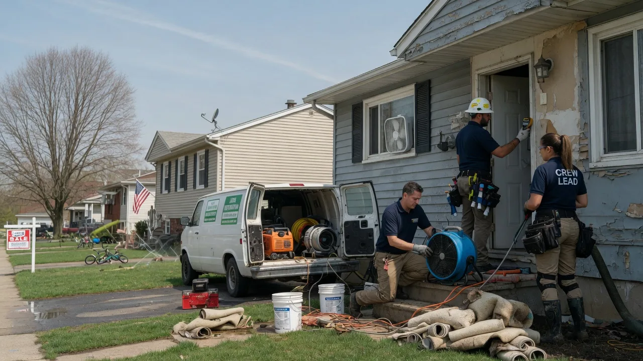 Flood Cleanup in North Apollo, PA near me
